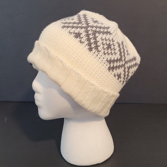 Powder Room Multi Color Beanie Knit Ski Cap Hat Warm Winter Cuff Blank - Picture 2 of 5